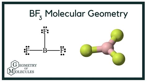 BF3 Molecular Geometry, Shape and Bond Angles (Boron Trifluoride) - YouTube