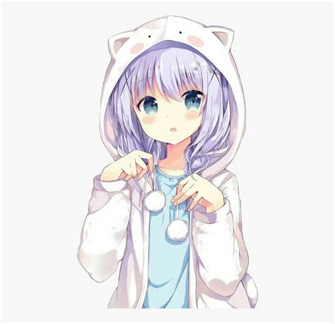 Cute Uwu Anime Girl, HD Png Download , Transparent Png Image - PNGitem