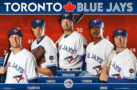 Toronto Blue Jays¨ - Group 18 Poster and Poster Clip Bundle - Walmart.com