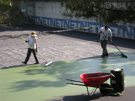 Tennis Court Oath Painting at PaintingValley.com | Explore collection ...