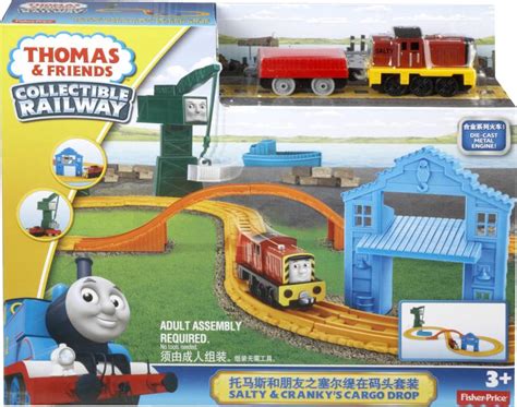 Thomas & Friends Salty & Cranky's Cargo Drop - Salty & Cranky's Cargo ...