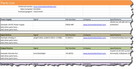 Product Specification Sheet Template Excel | Classles Democracy