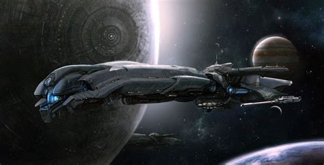 ArtStation - space ship concept art, Daehong Jang | Space ship concept ...