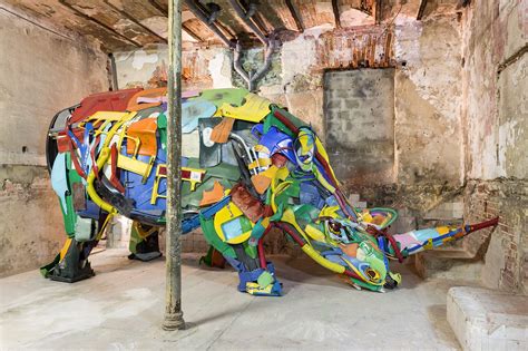 Bordalo II Opens the Doors to 'Attero,' a Giant Exhibition of Animal ...