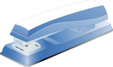 Blue Stapler Clipart transparent PNG - StickPNG