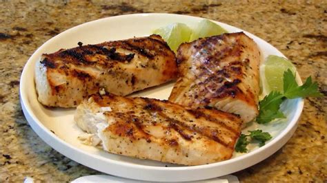 Light And Easy Grilled Ono Fish Fillets - YouTube