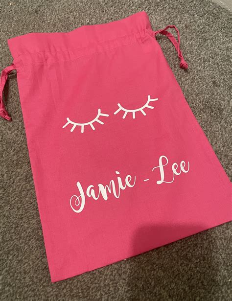 Personalised Sleep over night bags party favour bags girls | Etsy