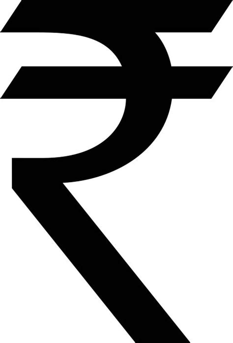 Indian Rupee symbol.svg | National symbols, Symbols, National animal