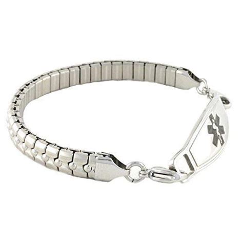 Women's Medical Alert ID Bracelet | Free Engraving Included | Sparkly ...