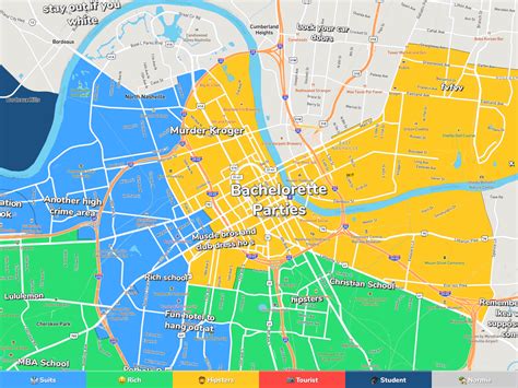 Nashville Neighborhood Map