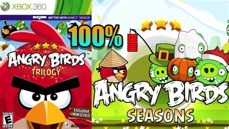 Angry Birds: Seasons [71] 100% Xbox 360 Longplay - YouTube