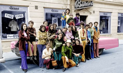 Osama Bin Laden, (2nd from right) on a trip to Sweden in 1971. : r/pics