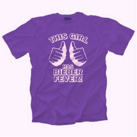 Best Fan-Made Justin Bieber Merch: Bieber Fever T-Shirt