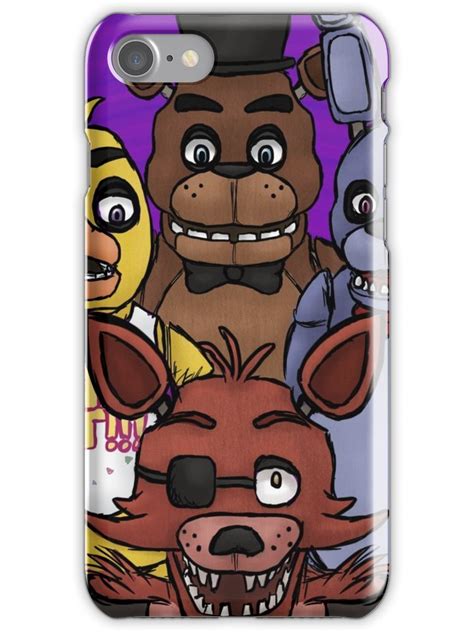 FNAF 1 iPhone Case by AngrySlowpoke | Case, Iphone cases, Iphone 7 plus ...