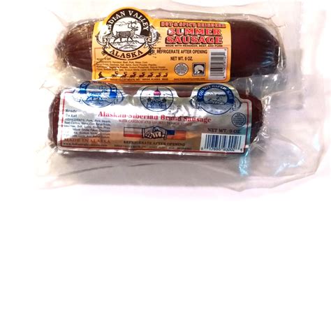 Indian Valley Meats - Reindeer Summer Sausage ~ Beef Jerky Reviews