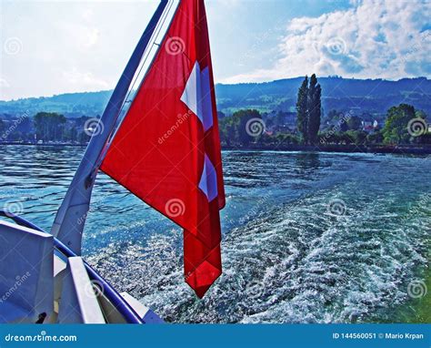 Boat Ride on the Lake Constance Bodensee Stock Image - Image of holiday ...