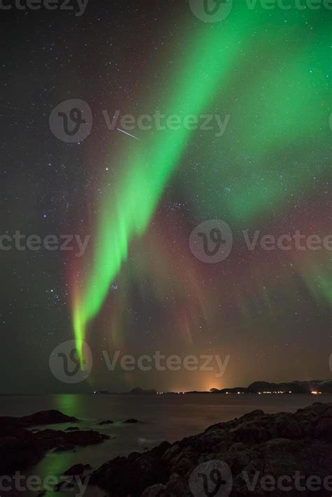 aurora borealis in norway 1357691 Stock Photo at Vecteezy