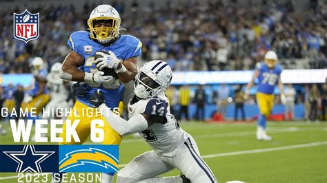 Dallas Cowboys vs. Los Angeles Chargers | 2023 Week 6 Game Highlights ...