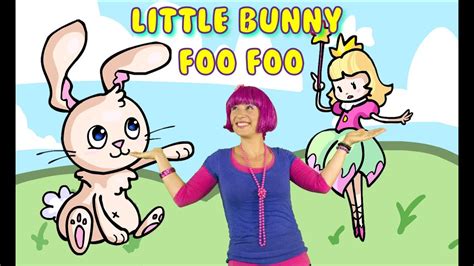 For Children. Song. Little Bunny Foo Foo - Nursery Rhyme with Actions ...