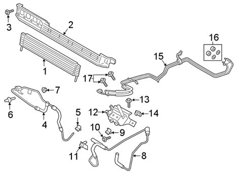 Ford F-150 Automatic Transmission Oil Cooler Hose - HL3Z7B028A | Havre ...