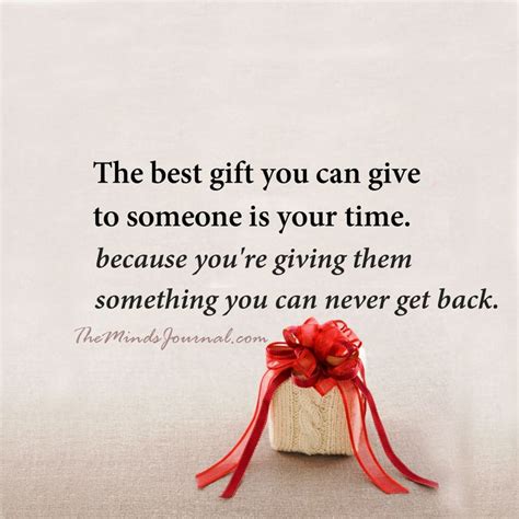 The Best Gift You Can Give Someone | Experience quotes, Gift quotes ...