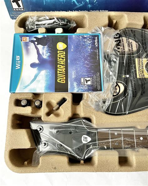 NEW Nintendo Wii U Guitar Hero Live Bundle w Controller Game & Dongle ...