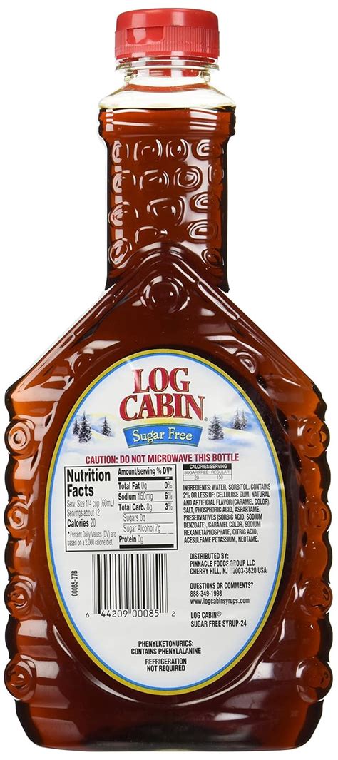 34 Log Cabin Syrup Nutrition Label - Labels Design Ideas 2020