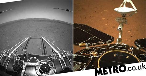 China shares striking first pictures and video from Mars rover landing ...