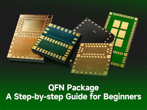 QFN package - a step-by-step guide for beginners - IBE Electronics