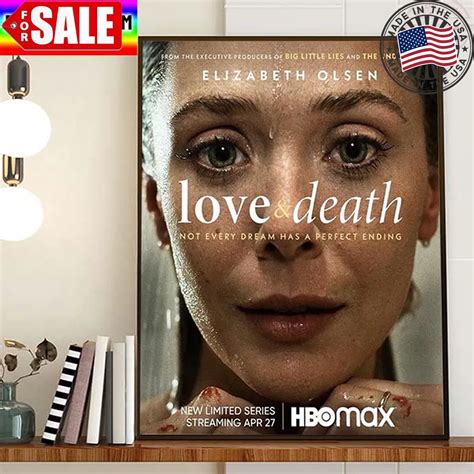 Love And Death New Poster With Elizabeth Olsen Home Decor Poster Canvas ...