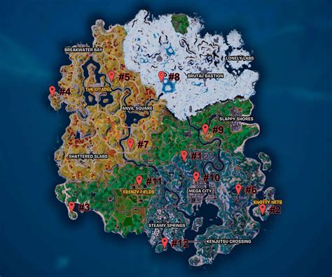 Fortnite Chapter 4 Season 2 – All NPC Locations