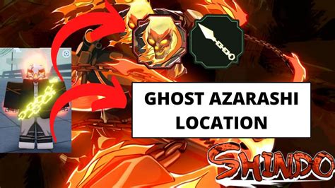 Ghost Azarashi Location | Azarashi Kunai | Shindo Life | Roblox | *NEW ...