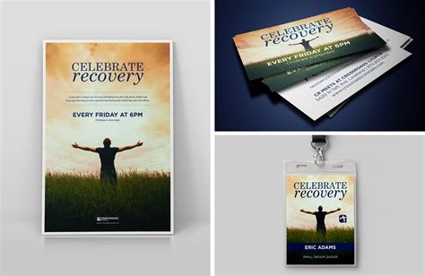 Celebrate Recovery Ministry - Awesomesauce Creative LLC | Graphic Design