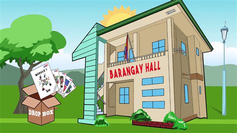 Barangay Hall Cartoon Images : Hall Barangay Clipart City Municipal ...