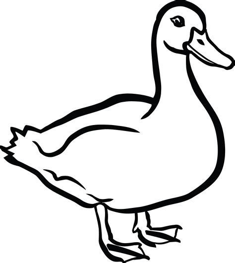 Png Duck Black And White Transparent Duck Black And White Png Images ...