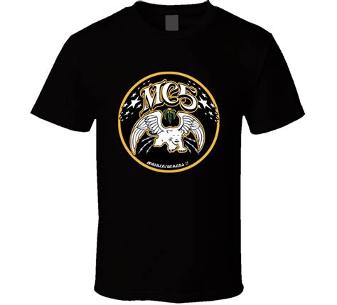 MC5 Kick Out The Jams Band Music Black T Shirt