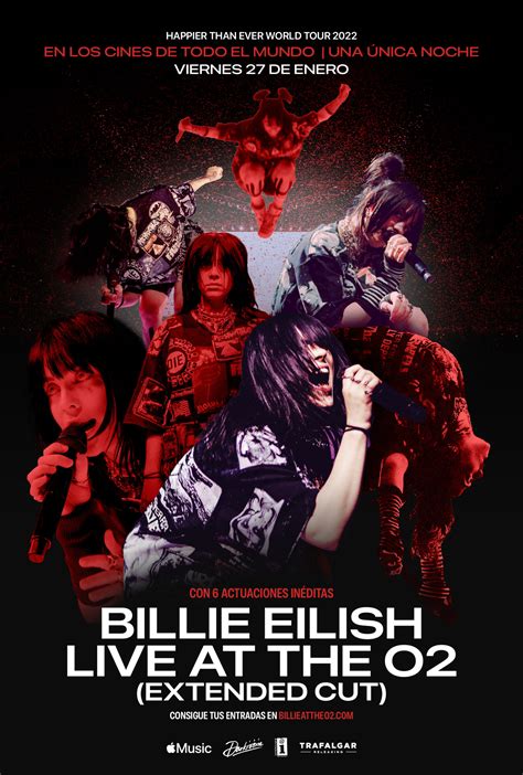 Cinemark Chile comienza preventa de Billie Eilish: Live At The O2 ...