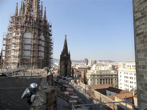 Barcelona, Spain!: From the rooftop of the Cathedral