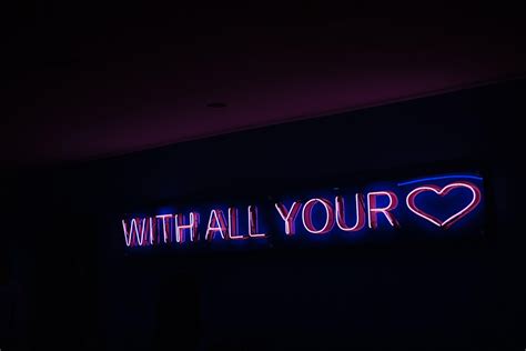 Neon Purple Aesthetic Wallpaper