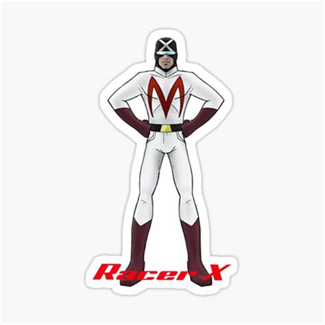 "Racer X" Sticker for Sale by YaBoyRob | Redbubble