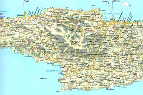 Large Crete Maps for Free Download and Print | High-Resolution and ...