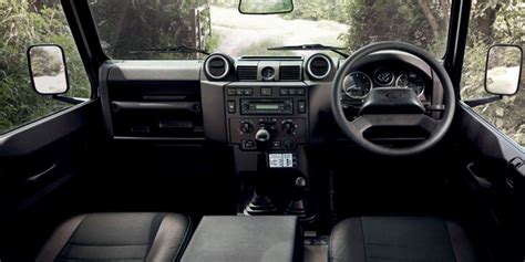 Land Rover Defender 90 SW Interior Pictures