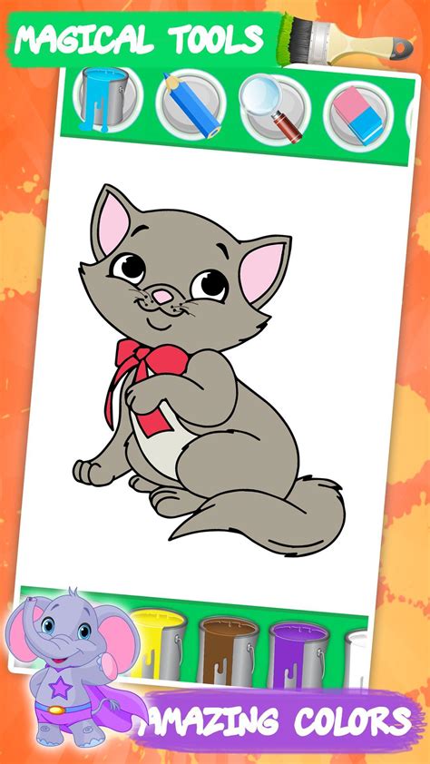 Coloring games for kids animal for Android - APK Download