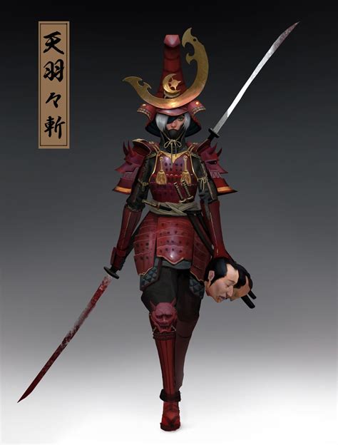 ArtStation - Samurai II, Anima 08 | Character design, Samurai art ...