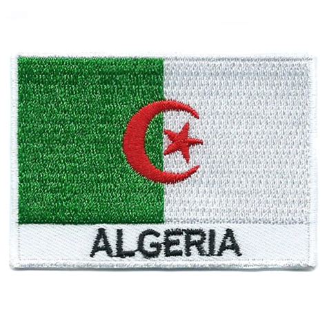 Algeria Flag Patch - Iron On Patches