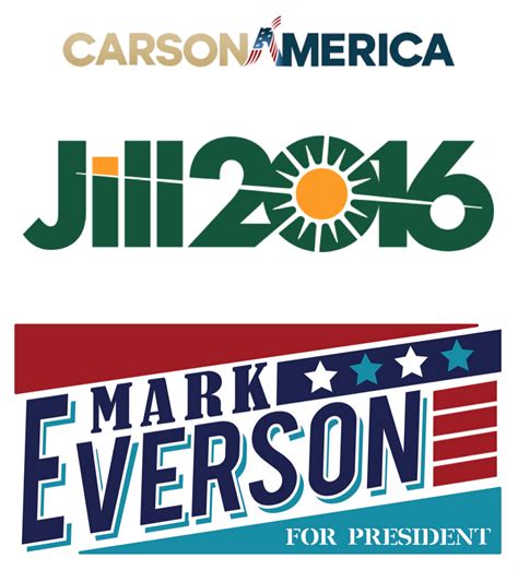 Presidential Campaign Logos