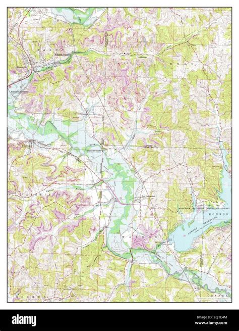 Mineral City, Ohio, map 1961, 1:24000, United States of America by ...