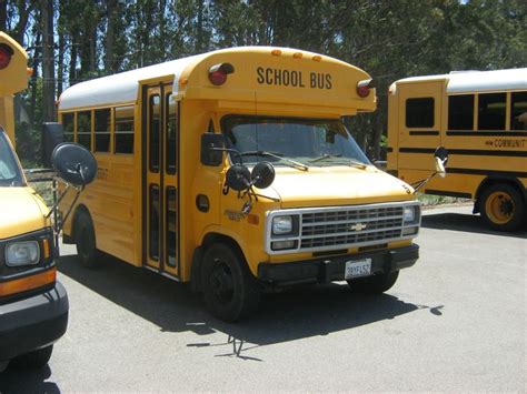 Chevy School Bus | Old school bus, School bus, Bus