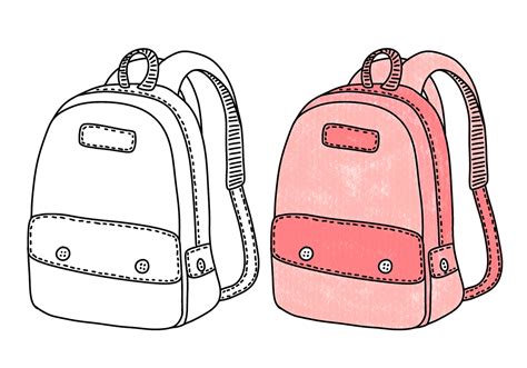 How to Draw a Backpack | Design School