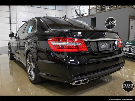 2012 Mercedes-Benz E63 AMG, Black/Black, less than 48k Miles!